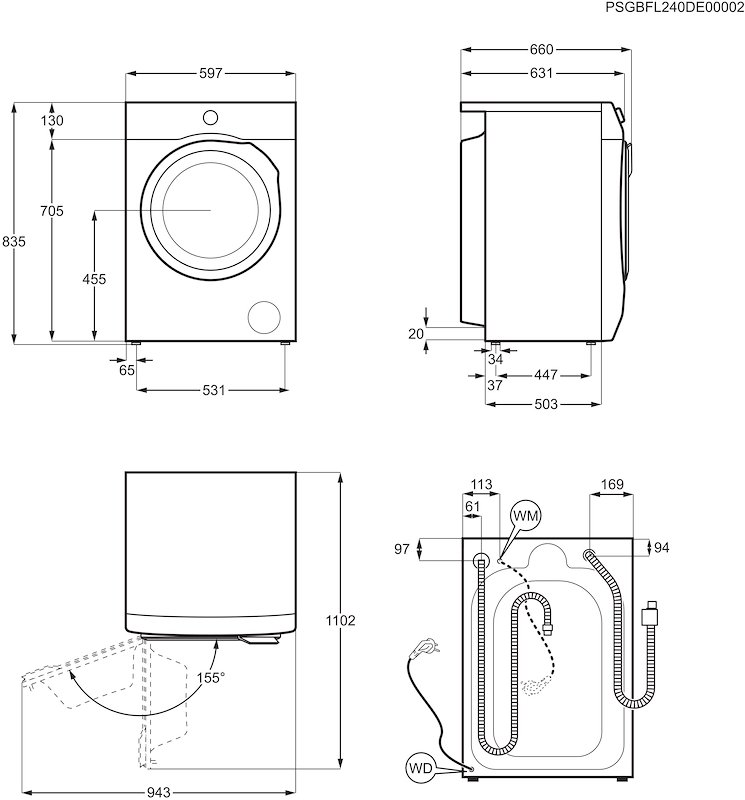Electrolux  Lavatrice Autodose 11 kg Ew7f511gq