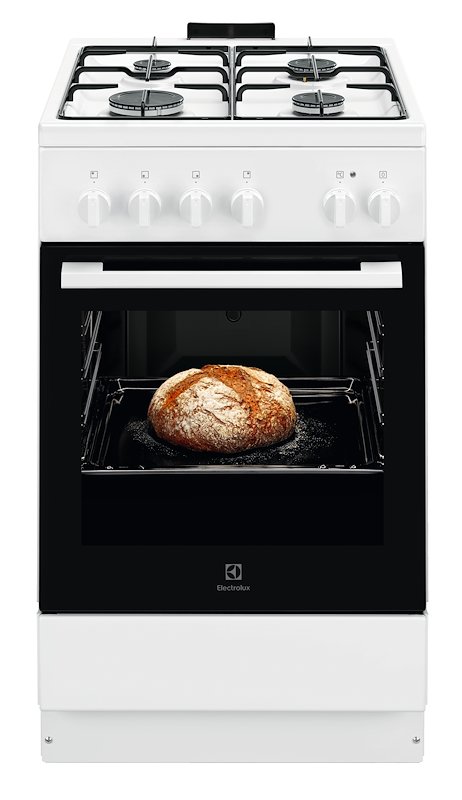 Electrolux Cucina a Gas LKK500010W Bianco