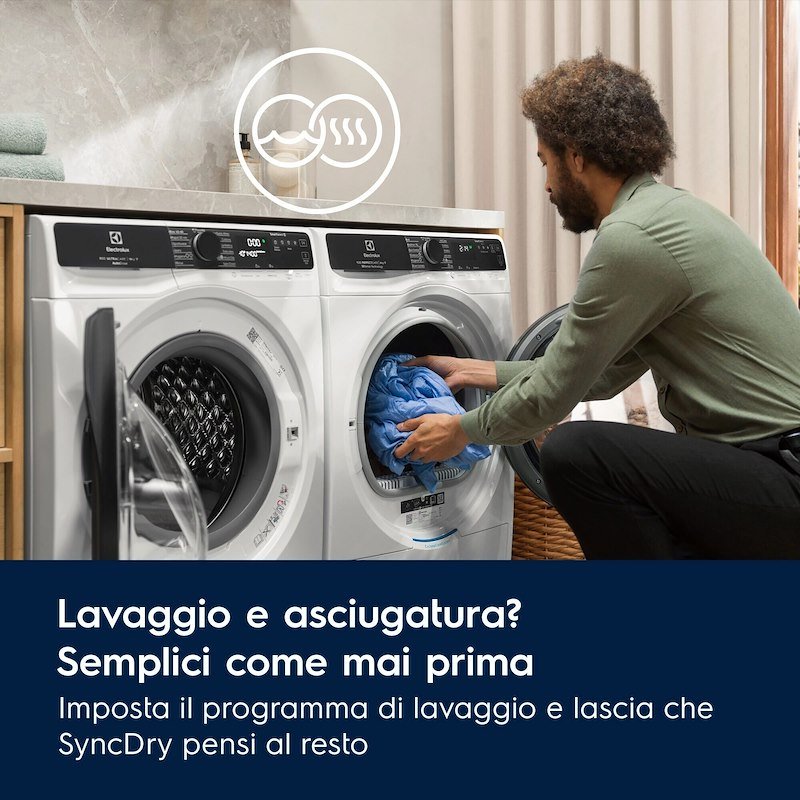 Electrolux Asciugatrice 8 kg Ew7h58gy Bianco
