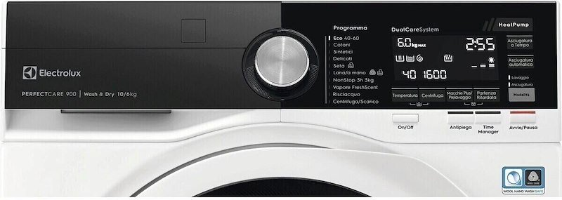 Electrolux Lavasciuga 10/6 Kg Ew9w216bw Bianco