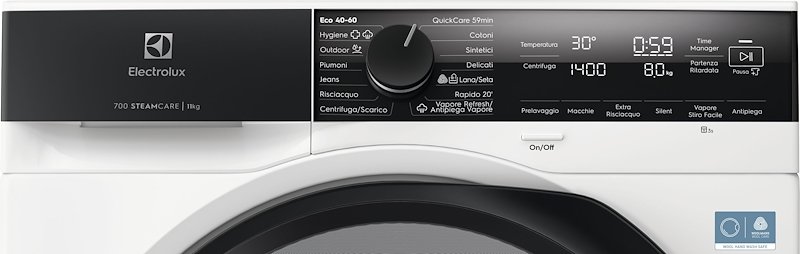 Electrolux Lavatrice 11 Kg Ew7f411bg3 Bianco