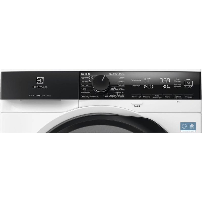 Electrolux Lavatrice 11 Kg Ew7f411bg3 Bianco