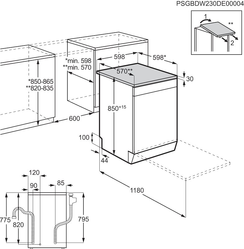 Electrolux Lavastoviglie Ess68500sx