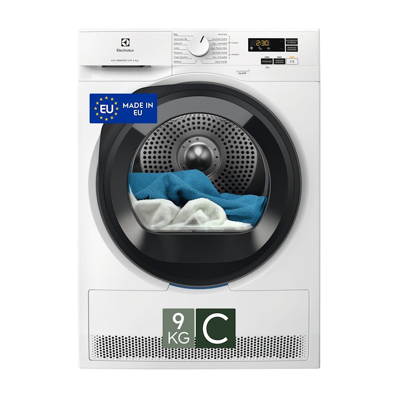 Electrolux Asciugatrice 9 Kg Ew6hbg19g bianco