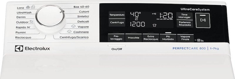 Electrolux Lavatrice Carica dall'Alto Ew8t337a Bianco