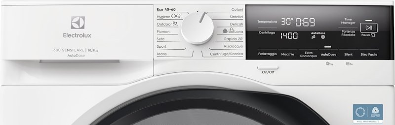 Electrolux Lavatrice Carica Frontale 10.5 Kg Ew6f105q Bianco