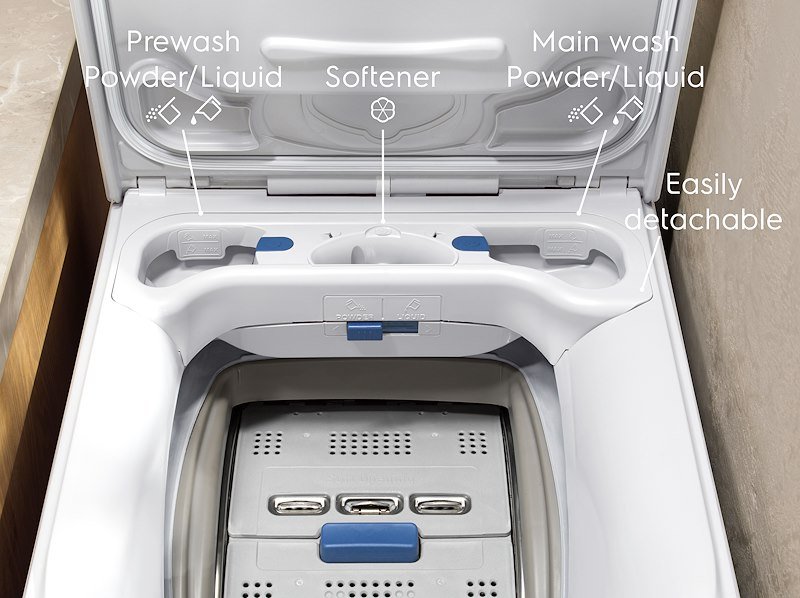 Electrolux Lavatrice carica dall'alto 6 KG Ew6t56a