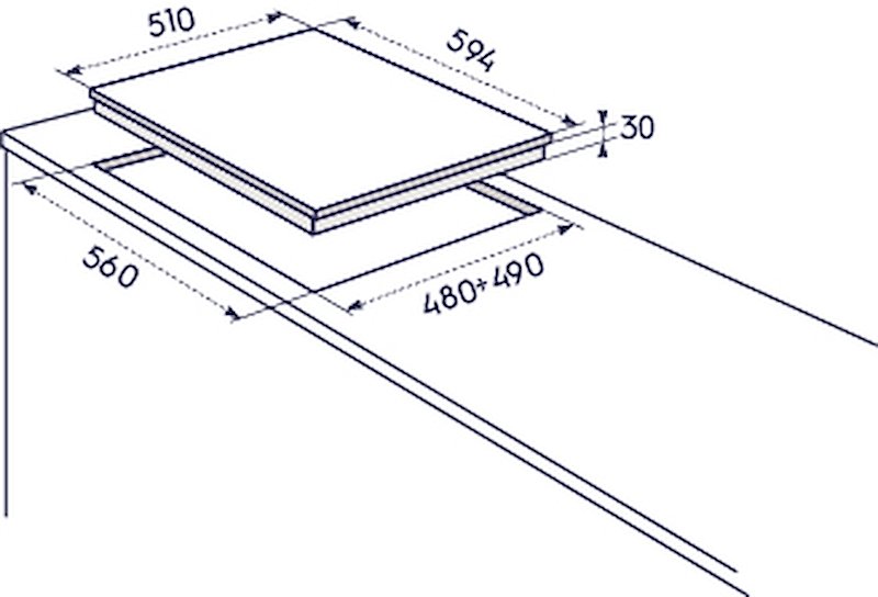 Electrolux - Rgg6243lox