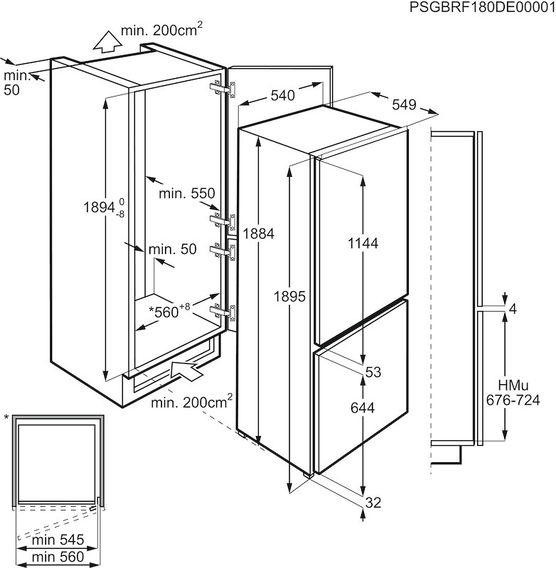 Electrolux-rex - Ens8te19s