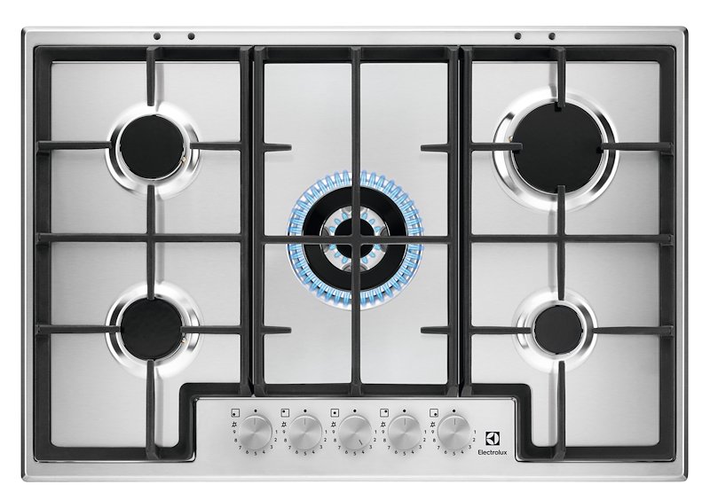 Electrolux piano cottura Egs75362x Acciaio Inox