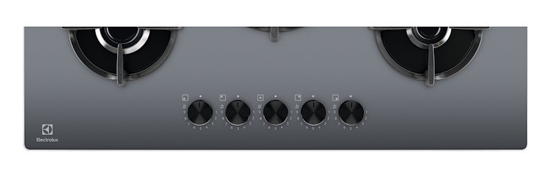 Electrolux piano cottura a gas Egg75372m Specchiante