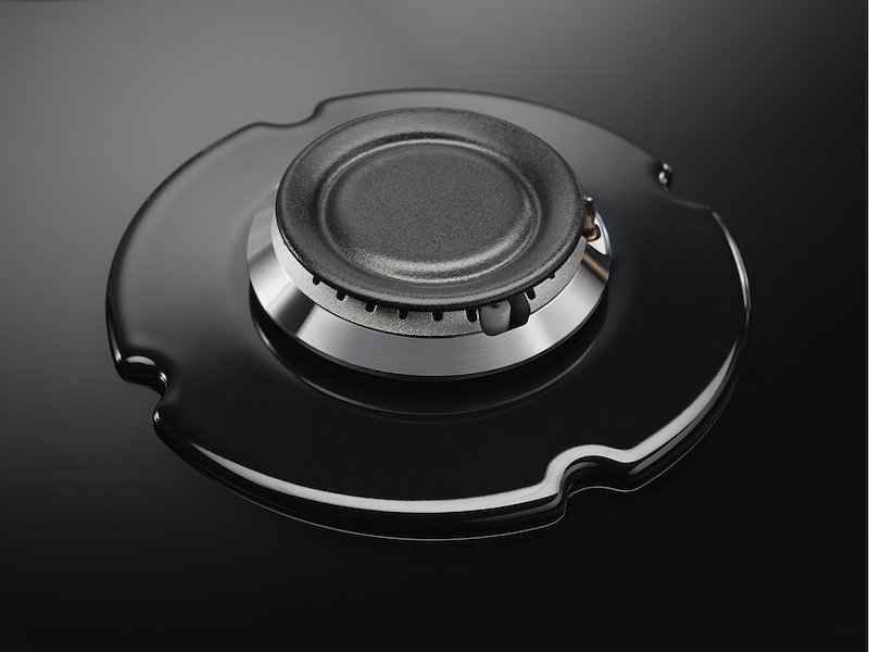 Electrolux piano cottura a gas Egg64272k Nero