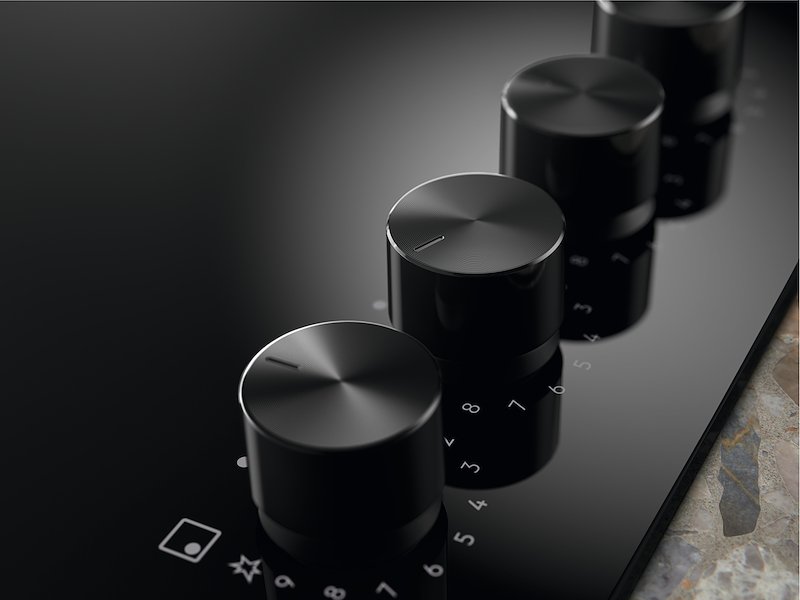 Electrolux piano cottura a gas Egg64272k Nero