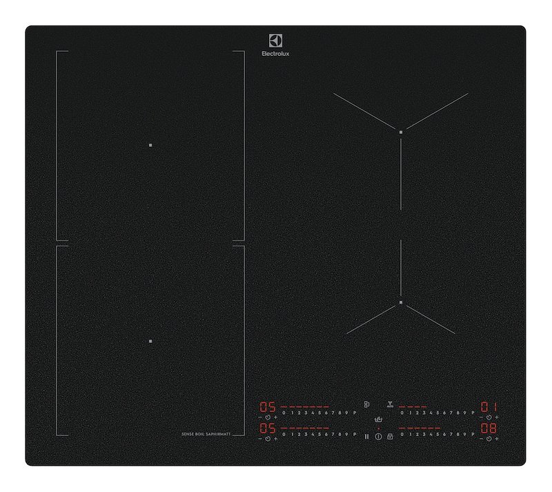 Electrolux Piano Cottura Induzione Serie 700 SenseBoil Kis62453iz Nero