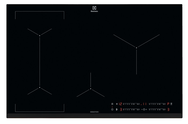 Electrolux Piano cottura induzione CIL83441 Nero