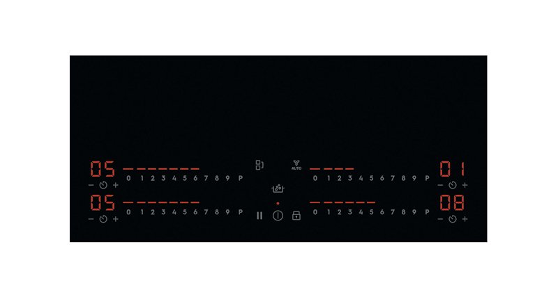 Electrolux Piano cottura induzione Kis82453i Nero