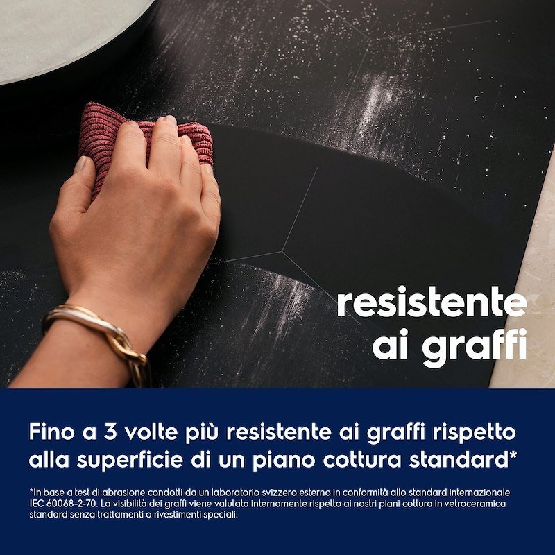 Electrolux Piano cottura ad induzione Eiv83443ct Nero Opaco