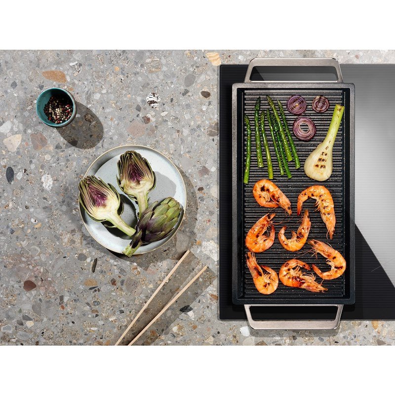 Electrolux Piano cottura ad induzione Serie 600 Bridge 80cm Lil83441 Nero