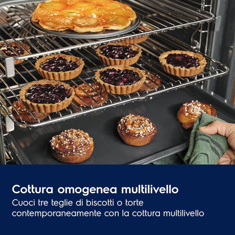 Electrolux Forno Elettrico multifunzionale Eof6p46w SurroundCook® Serie 500 Nero