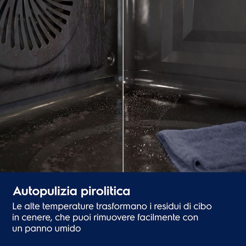 Electrolux Forno elettrico Pizza Expert EOX8P08WH nero
