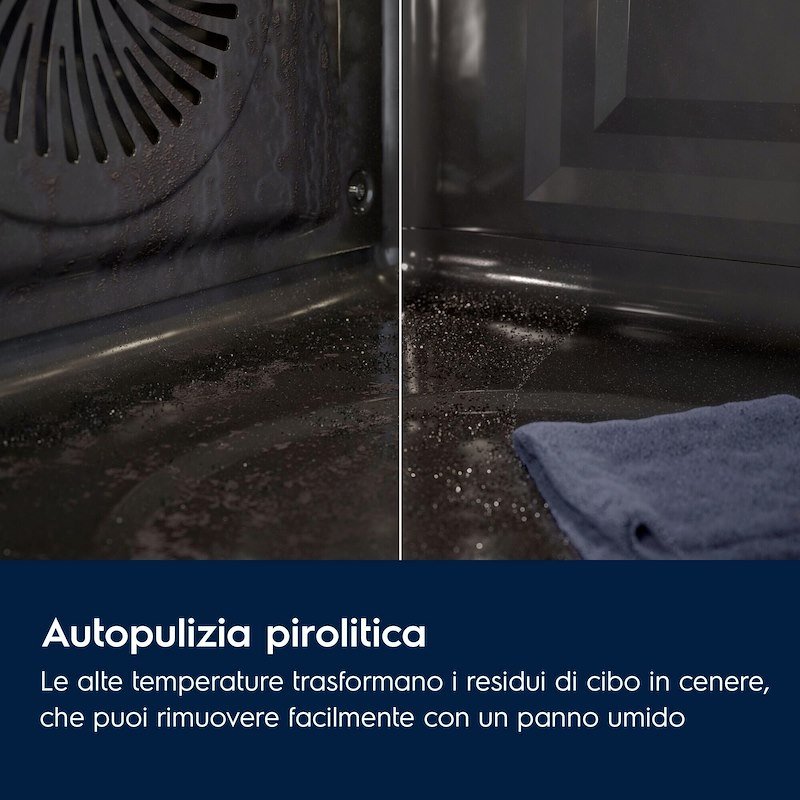 Electrolux Forno elettrico Pizza Expert EOX8P08WH nero