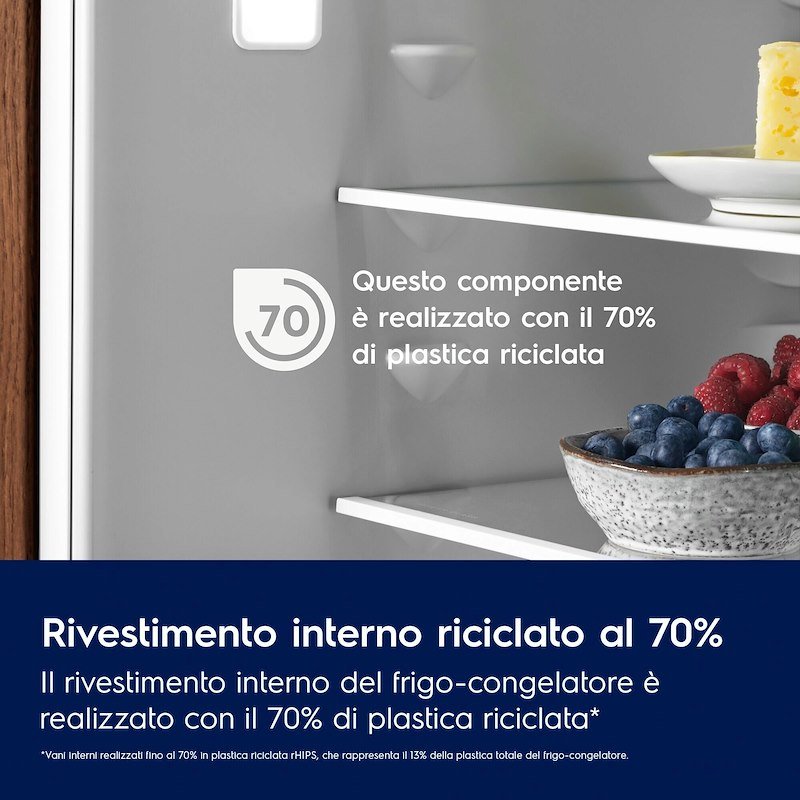 Electrolux Frigorifero Combinato incasso Ena7cd18s