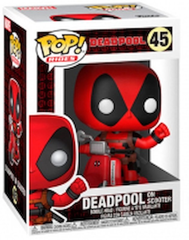 Funko Pop! Deadpool on Scooter Bobble 48