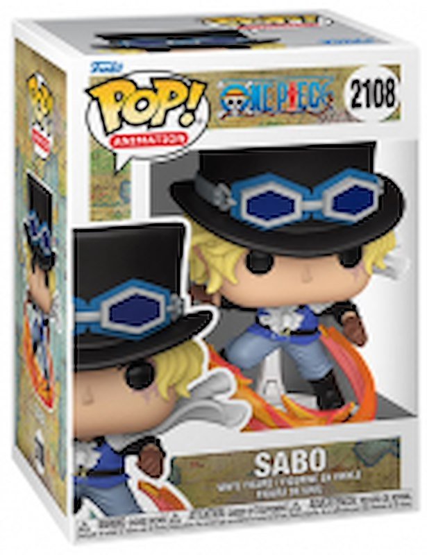 Funko POP One Piece Sabo Attacking w/Pipe 2108