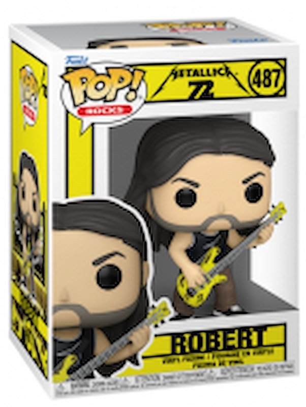 Funko POP Rocks Metallica Robert Trujillo (72S) 487