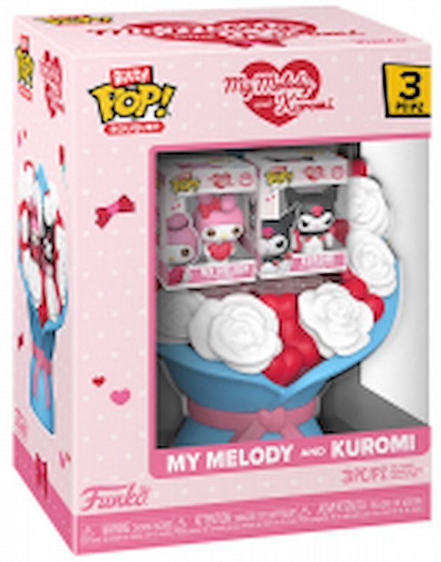 Funko BITTY POP Bouquet Hello Kitty My Melody and Kuromi 87807