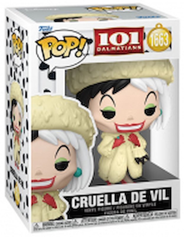 Funko Pop! La Carica dei 101 Crudelia De Mon w/Chase 1663