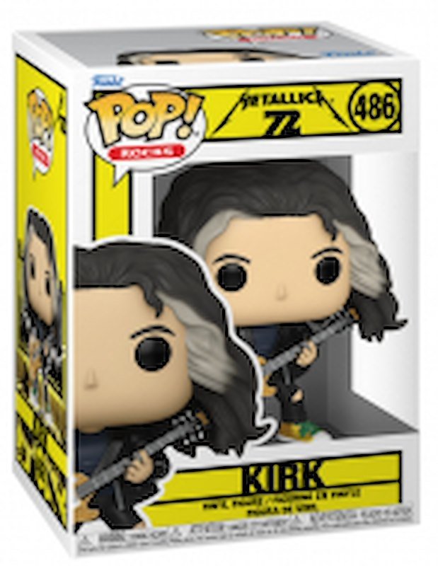 Funko Pop Rocks Metallica Kirk Hammett (72S) 486