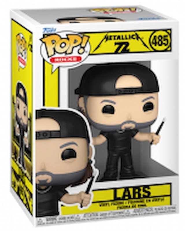 Funko Pop Rocks Metallica Lars Ulrich (72S) 485