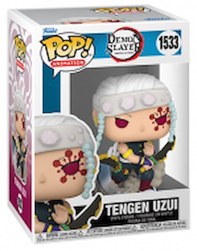 Funko Pop Demon Slayer Tengen Uzui w/Chase Metallic 1533