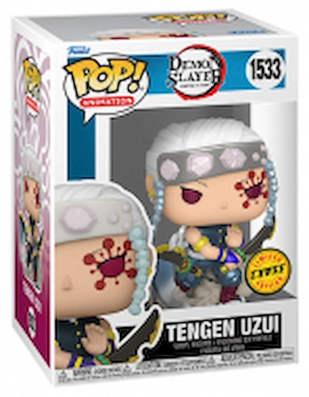 Funko Pop Demon Slayer Tengen Uzui w/Chase Metallic 1533