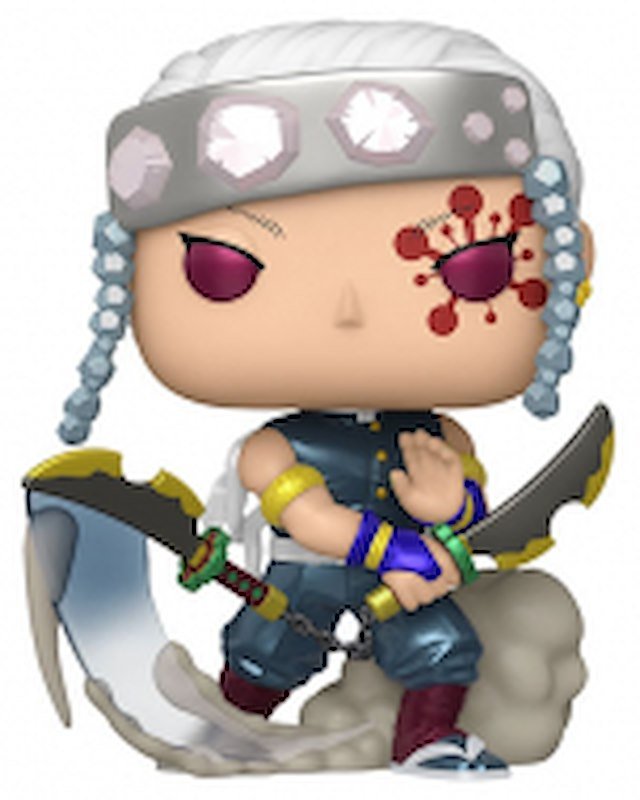 Funko Pop Demon Slayer Tengen Uzui w/Chase Metallic 1533