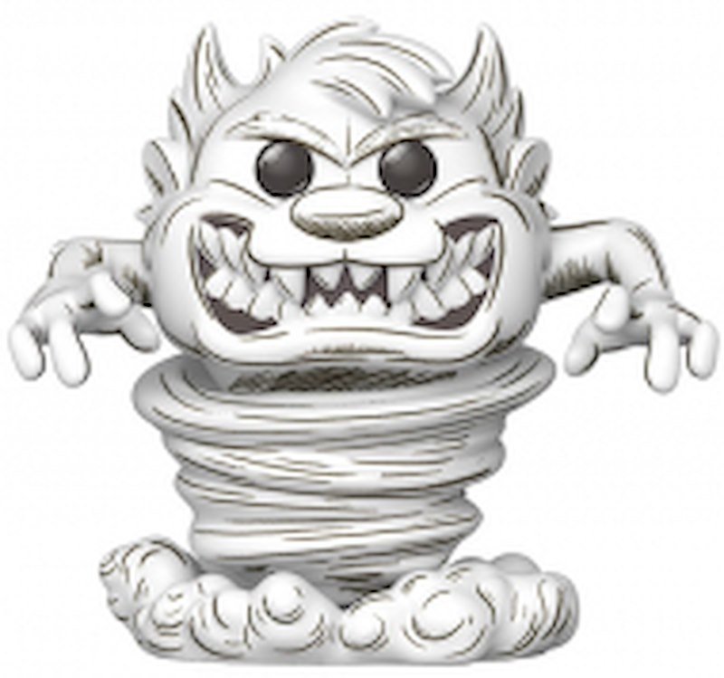 Funko Looney Tunes Tasmanian Devil (Sketched) 2014