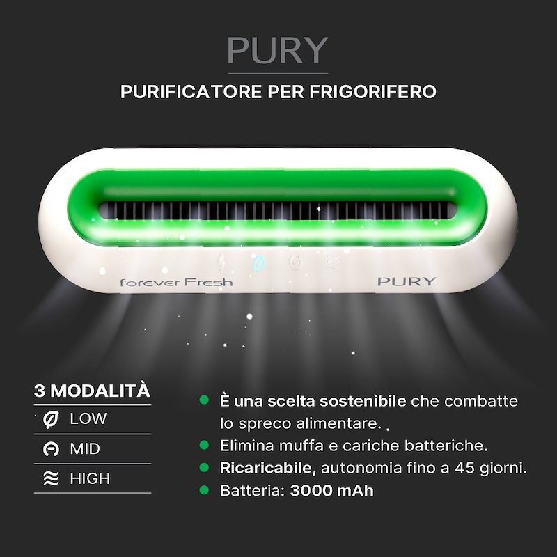 Macom Purificatore per frigorifero Pury
