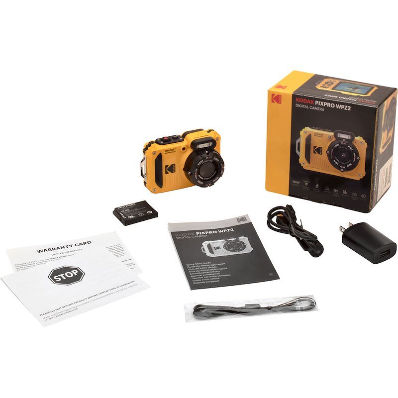 Kodak Fotocamera bridge Wpz2 Yellow