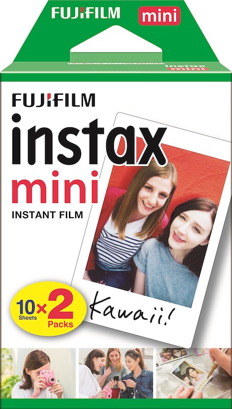 Pellicola Istantanea Fujifilm Instax Film Mini Twinpack - 3