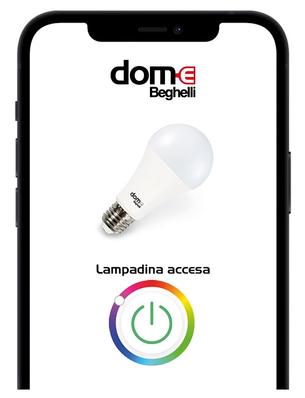 Lampadina Smart Goccia E27 w11 Beghelli Dom-e