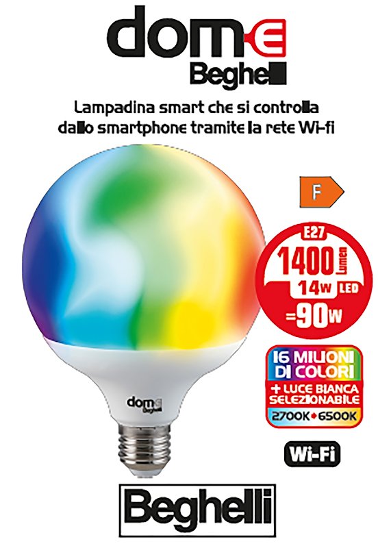 Beghelli - 60015 - Lampadina smart Globo