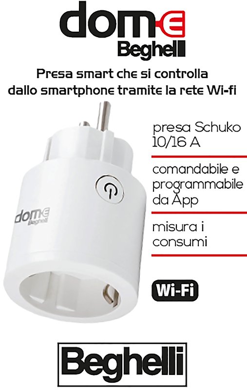 Beghelli - 60007 - Presa smart Schuko
