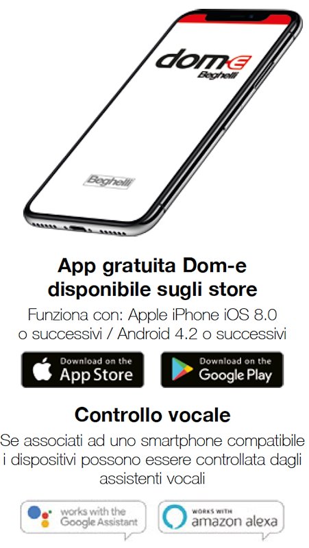 Beghelli - 60021 - Videocamera Motion orientabile da App