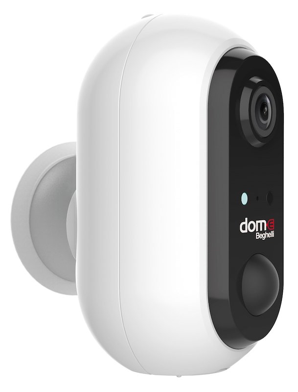 Beghelli - 60022 - Videocamera da esterno a batterie ricaricabili