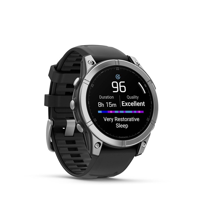 Garmin Fenix 7 47mm Stainless Acciaio/Nero