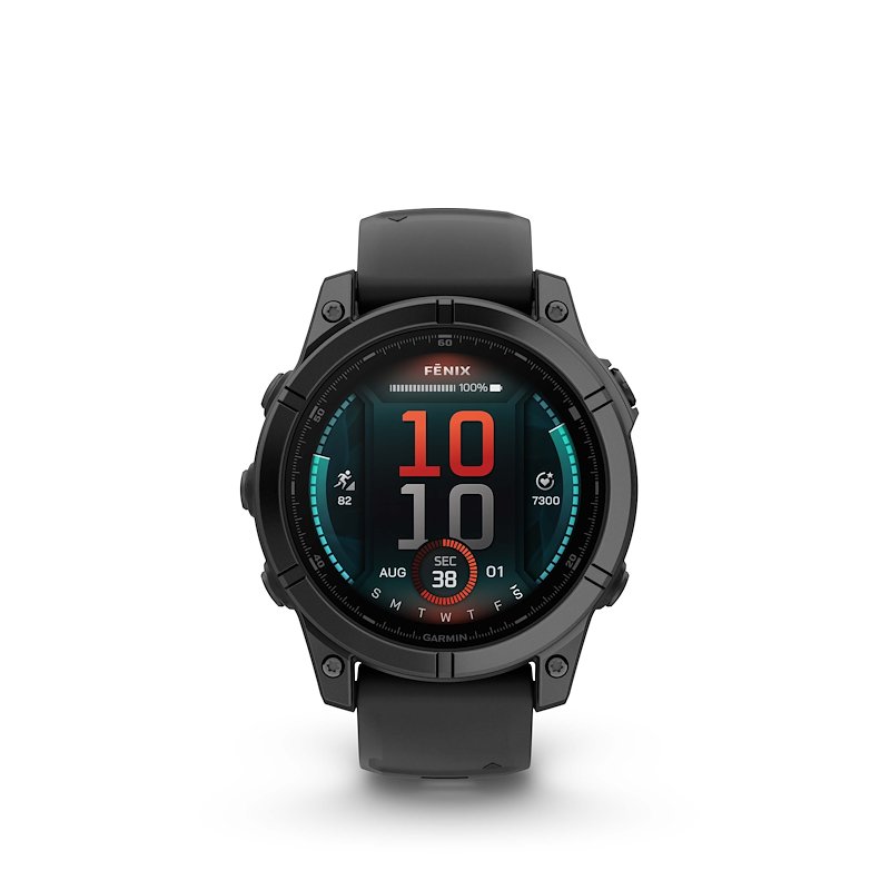 Garmin Fenix 7 47mm Slate Gray Steel Nero / Ardesia