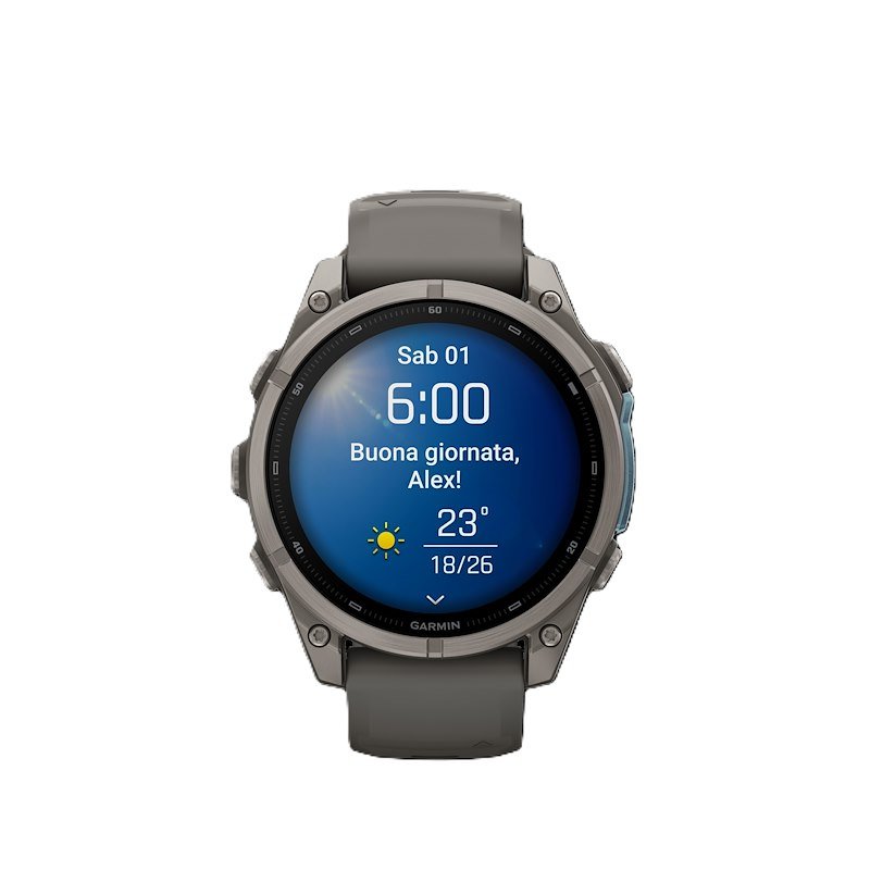Garmin Smartwatch Fenix 9 47mm Pebble Gray