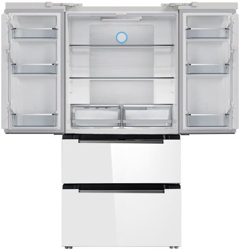 Grf Frigorifero Combinato Fa91831dtwg Vetro Bianco