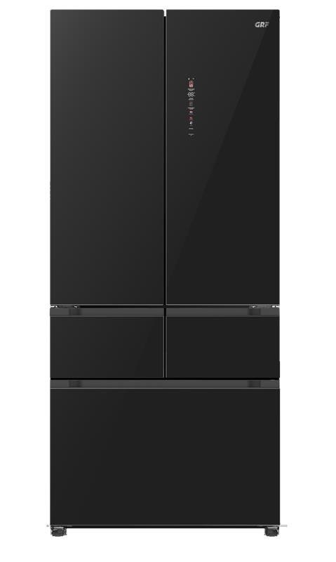 Grf Frigorifero Gamma Slot In 3 Porte Slm836091bg1 Black Glass